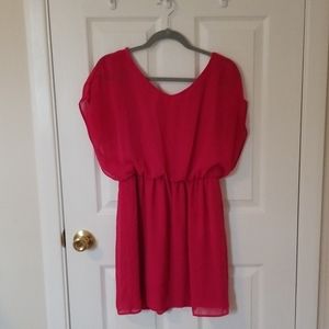 Lush Pink Dress Size M